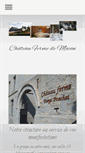 Mobile Screenshot of chateaufermemacon.be